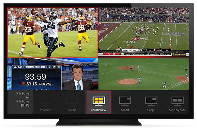 Use DISH Multi-View to Watch Games on NFL Network
