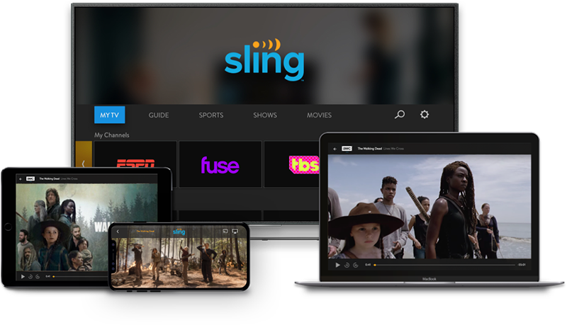 Sling TV Smart Device Streaming