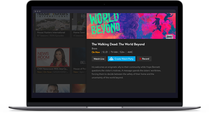 Sling TV on Computer