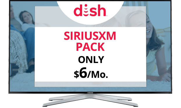 SiriusXM Music Pack - $6/Mo.